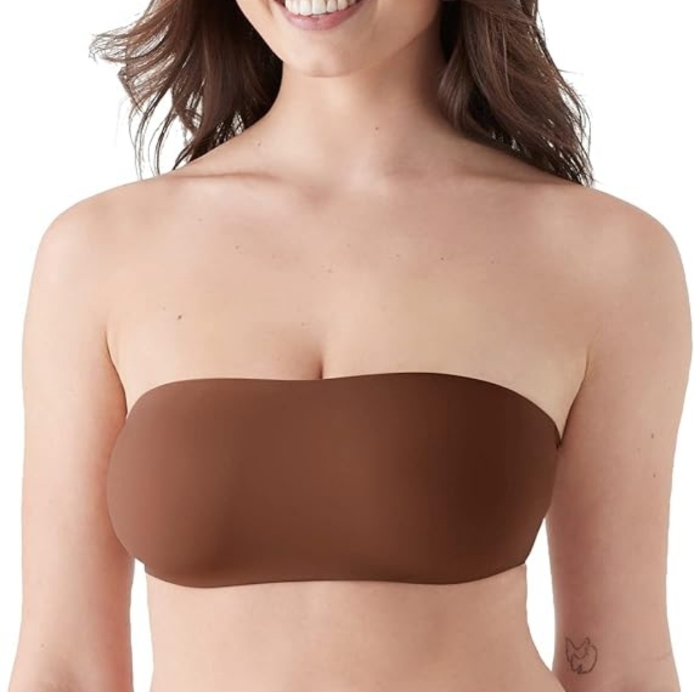 True & Co Womens True Body Convertible Bandeau Bra NWOT Size M